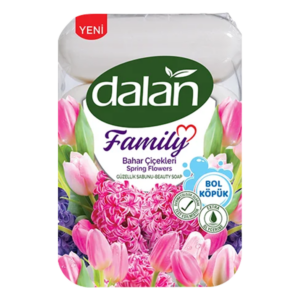 Dalan Family Soap Spring Flowers 75gr X 4 X 24