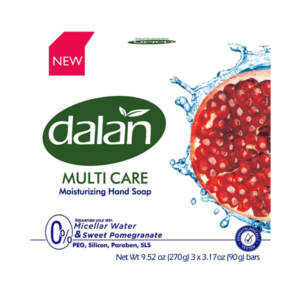 Dalan Multi Care Soap Box Sweet Pomegranate 90gr X 3 X 24