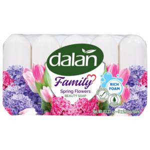 Dalan Family Soap Spring Flowers 75gr X 5 X 24
